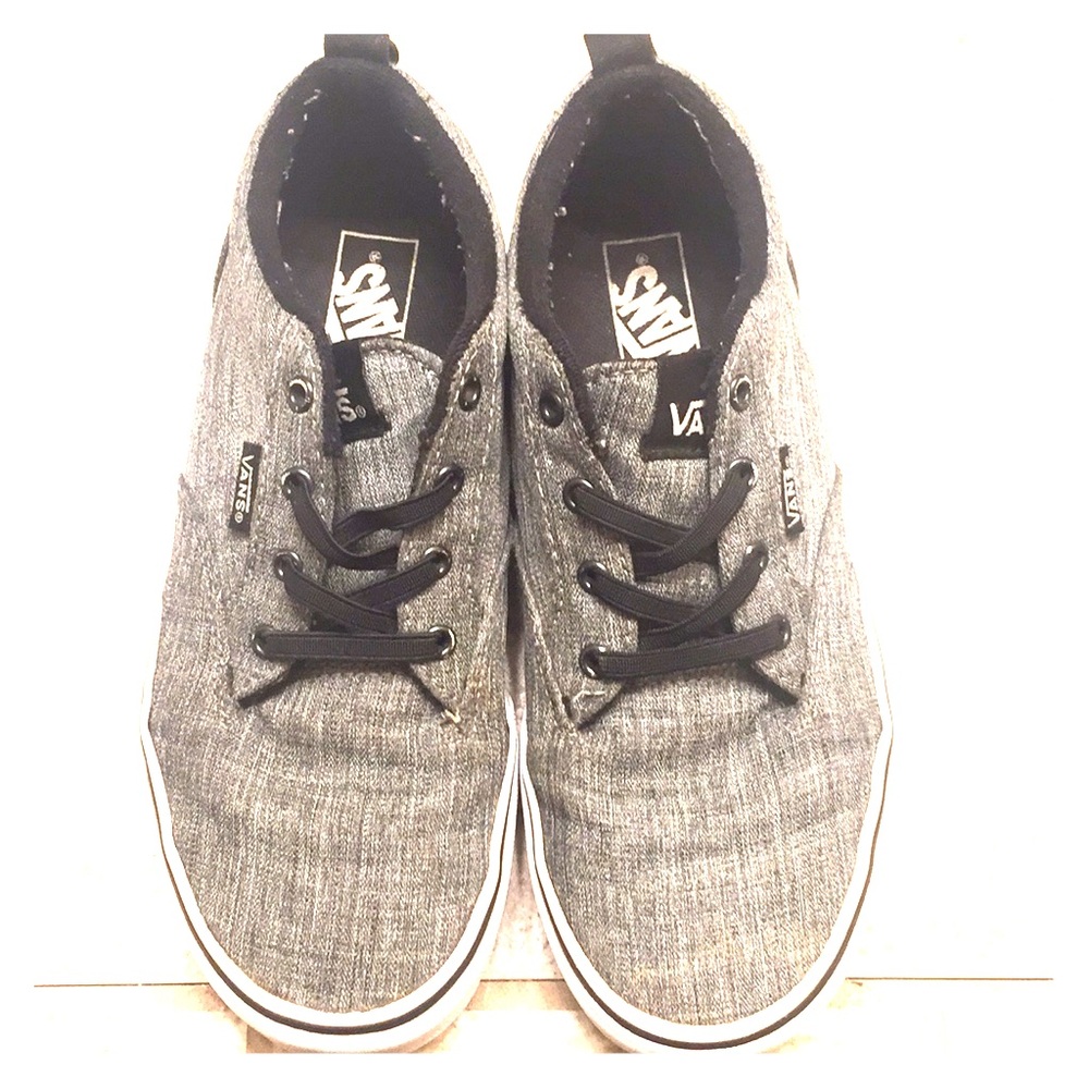 Vans boys slip on shoes